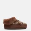 Moon Boot X Guest in Residence Evx Chalet Cocoa Faux Fur Mule Moon Boot X Guest in Residence Evx Chalet Cocoa Faux Fur Mule
