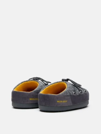 Moon Boot X Guest in Residence Evx Grey Knit Klapki