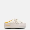 Moon Boot X Guest in Residence Evx White Sand Knit Klapki