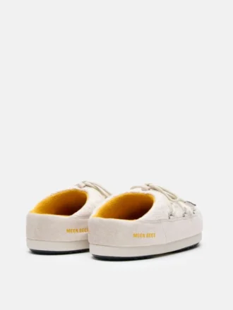 Moon Boot X Guest in Residence Evx White Sand Knit Klapki