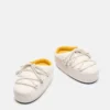 Moon Boot X Guest in Residence Evx White Sand Knit Klapki