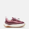 Moon247 Xlace – Sneakersy w kolorze bordowym i różowym Moon247 Xlace – Sneakersy w kolorze bordowym i różowym