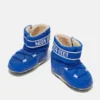 Niebieskie nylonowe buty Crib Niebieskie nylonowe buty Crib