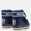 Niskie niebieskie nylonowe botki Icon