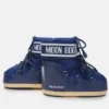Niskie niebieskie nylonowe botki Icon