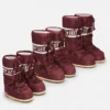 Nylonowe buty Icon w kolorze bordowym