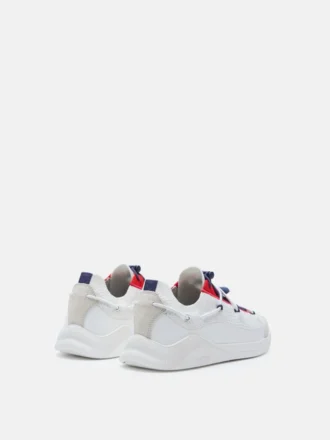 Sneakersy Moonlight w kolorze białym, niebieskim i czerwonym Sneakersy Moonlight w kolorze białym, niebieskim i czerwonym