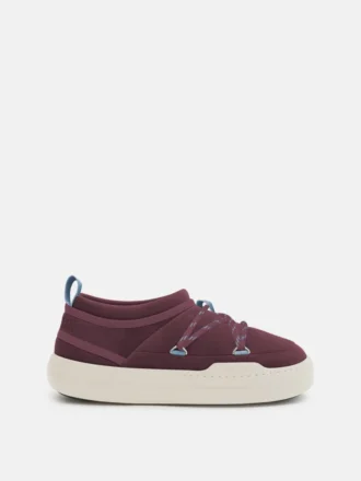 Zamszowe Sneakersy Park Icon w kolorze bordowym