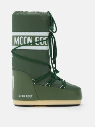Zielone nylonowe buty Icon